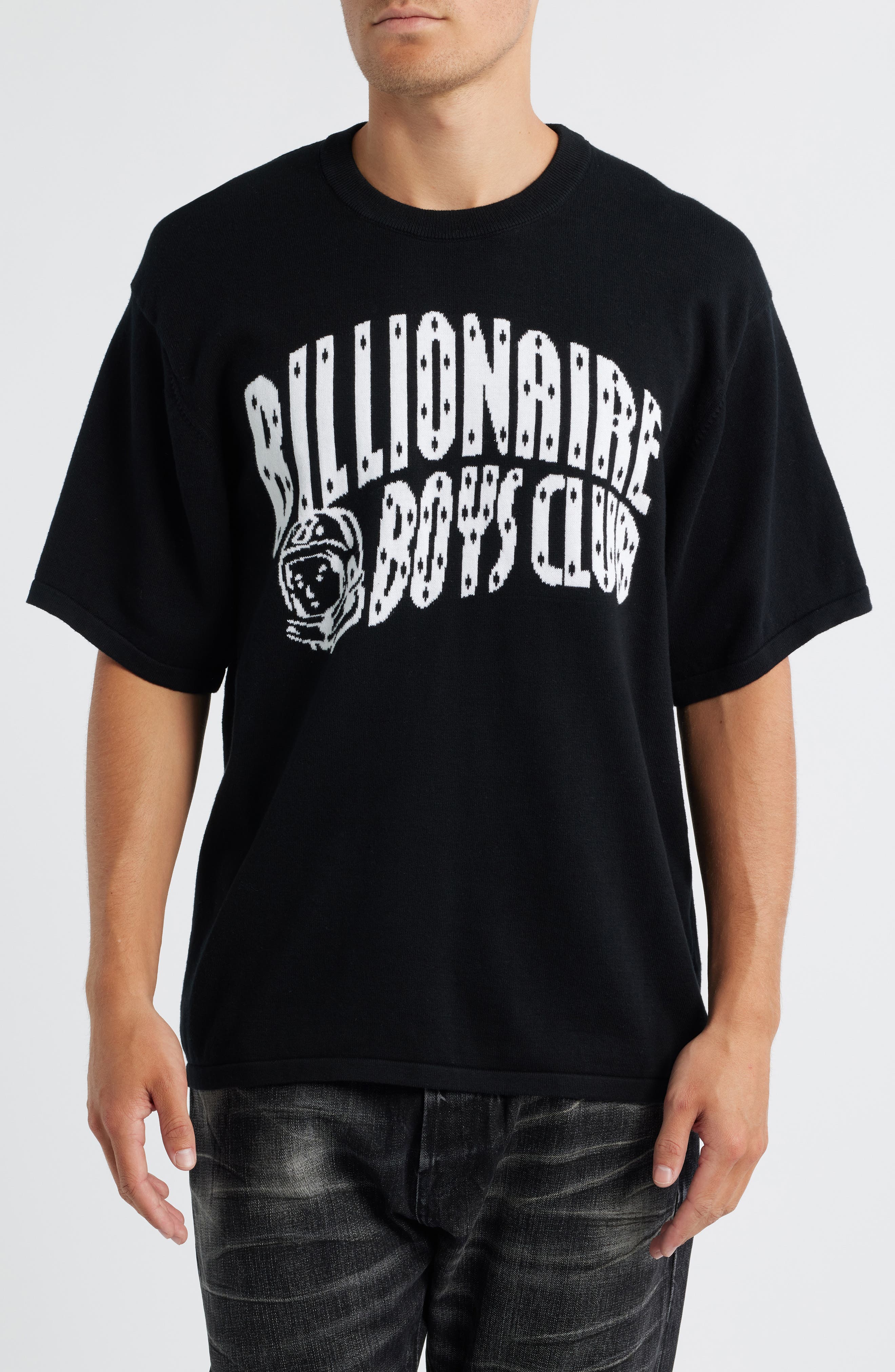 Billionaire Boys Club BB Curve Logo Graphic T-Shirt