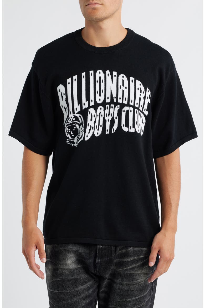 BB Curve Logo Graphic T-Shirt, Main, color, BLACK