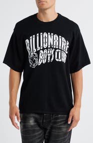 Billionaire Boys Club BB Curve Logo Graphic T-Shirt