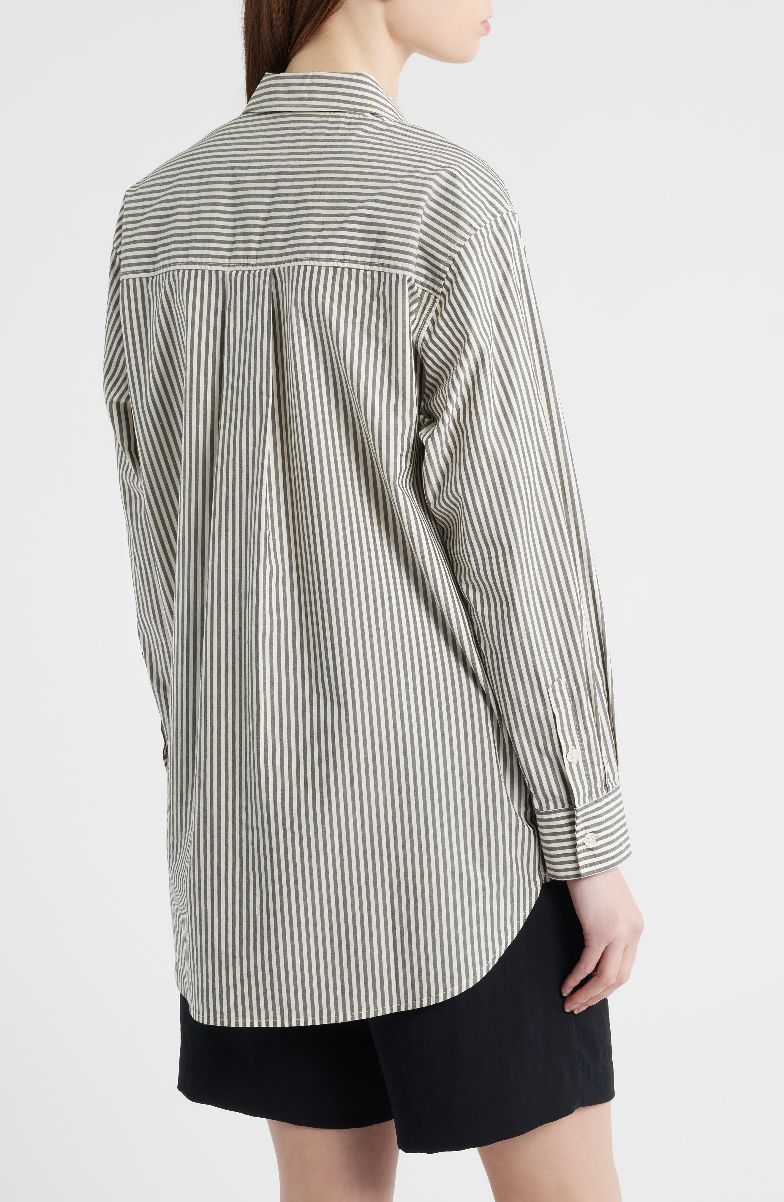 Elsa Stripe Button-Up Shirt - image 2