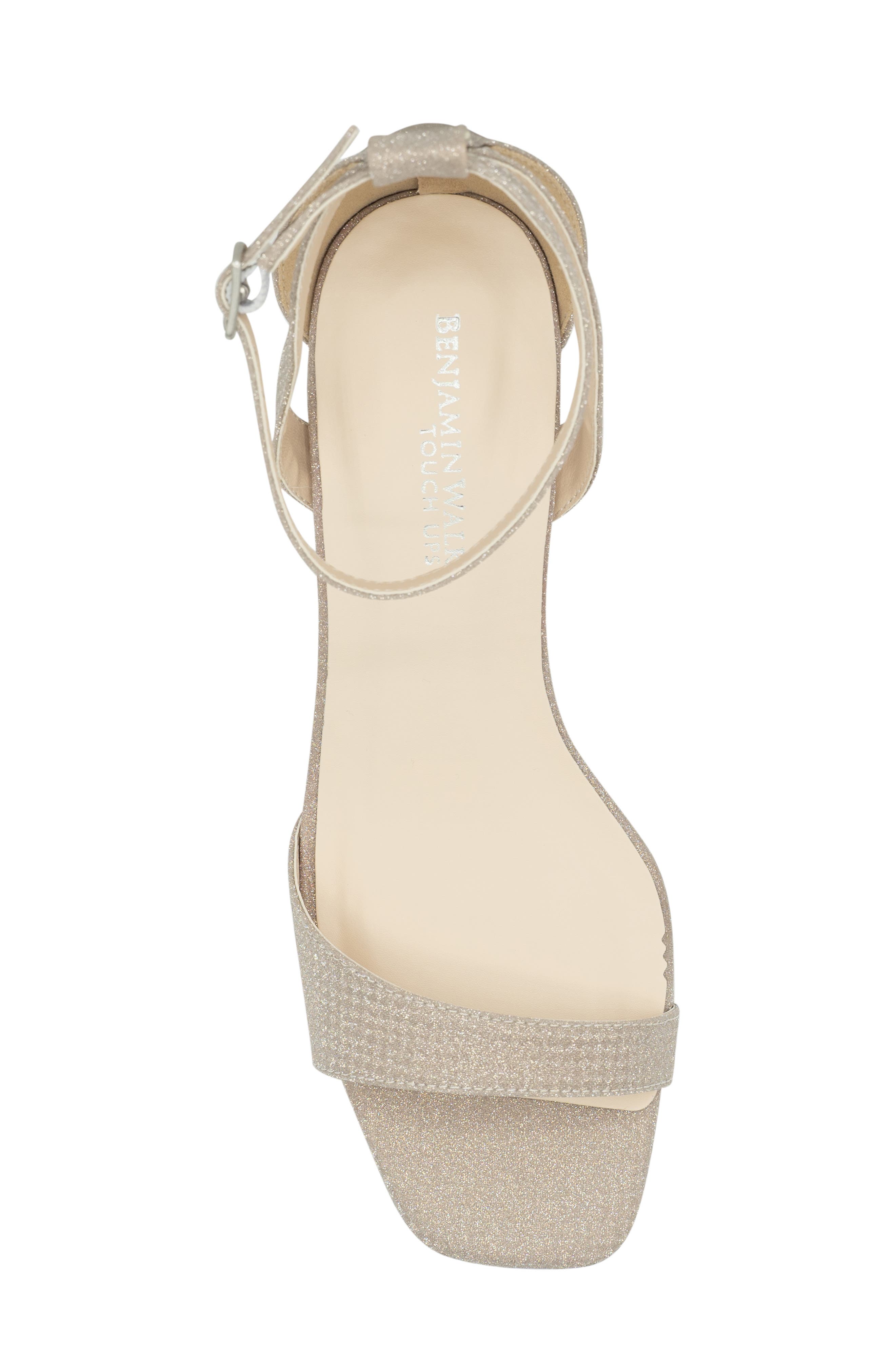 Lilibet Ankle Strap Sandal, Alternate, color, CHAMPAGNE