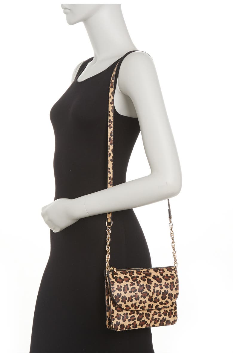 14th & Union Rachel Leather Convertible Clutch, Alternate, color, 