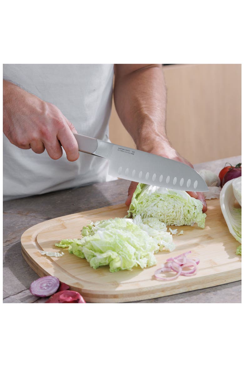 Elements 6.5-Inch Santoku Knife, Alternate, color, SAND