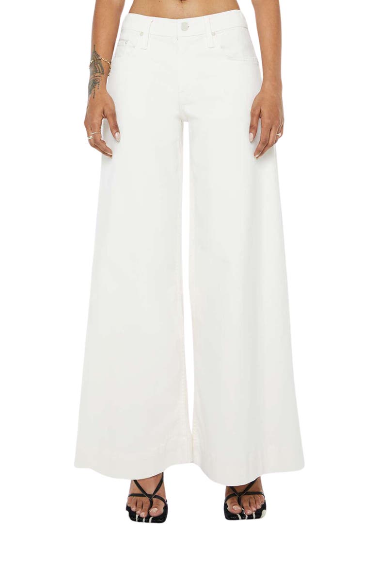 Lil Headliner Sneak Wide Leg Jeans, Main, color, CREAM PUFFS