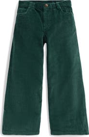 Mini Boden Kids' High Waist Wide Leg Corduroy Jeans
