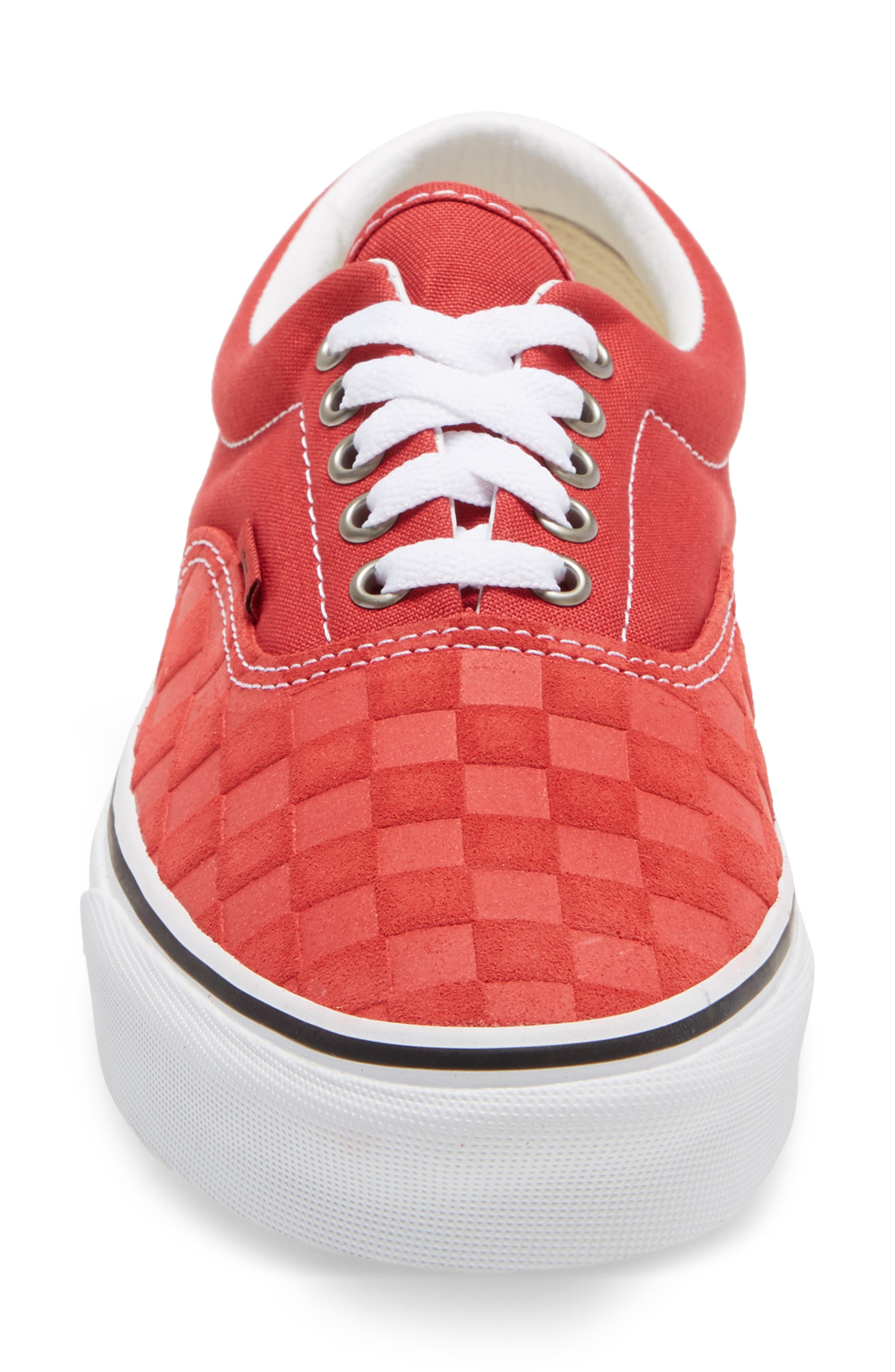 'Era' Sneaker, Alternate, color, RED CHECKERBOARD