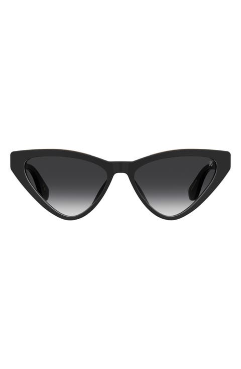 55mm Cat Eye Sunglasses