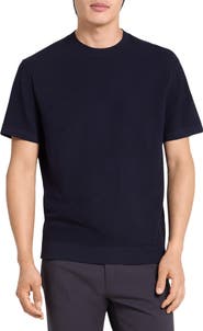 Theory Soris Waffle Crewneck T-Shirt