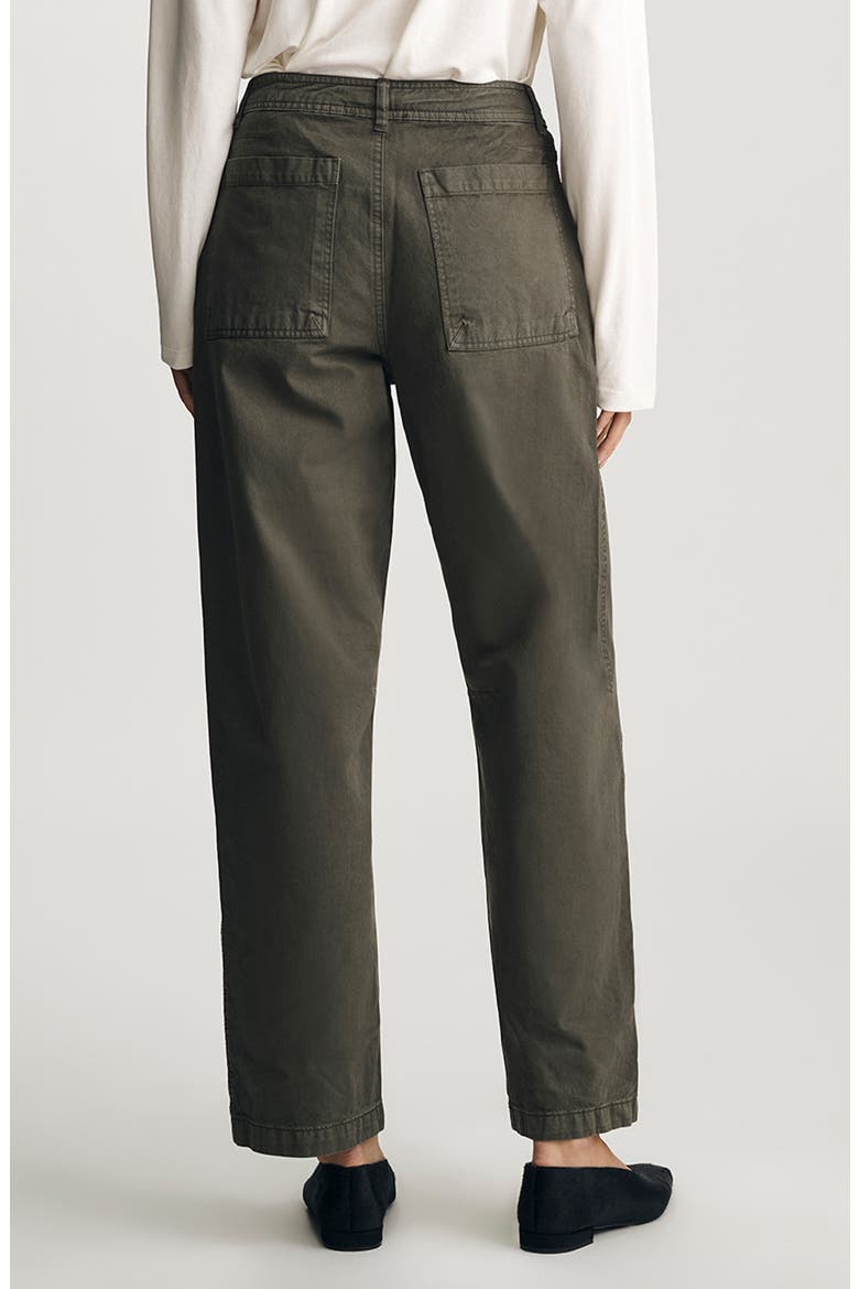 Edition High Waist Wide Leg Twill Pants, Alternate, color, KAMBABA