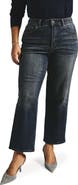 Universal Standard Donna High Waist Straight Leg Jeans