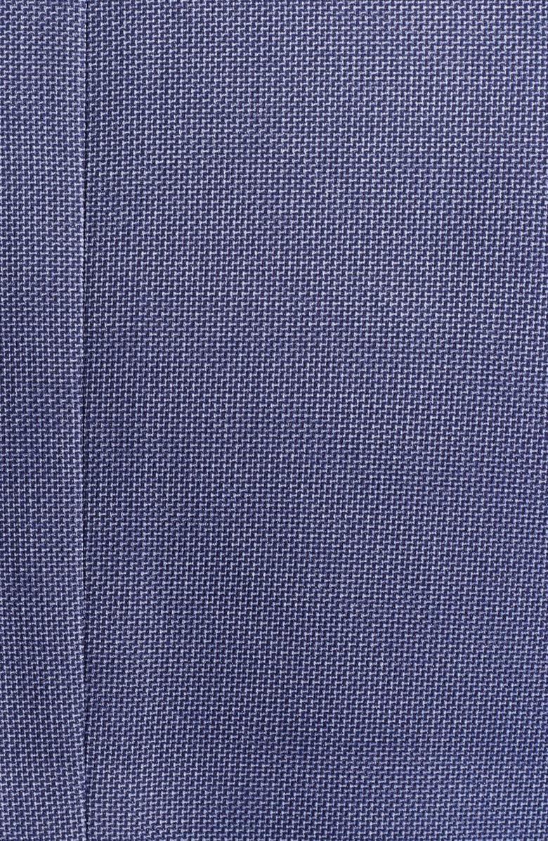 SAVILE ROW CO Blue Knit Blazer, Alternate, color, Blue