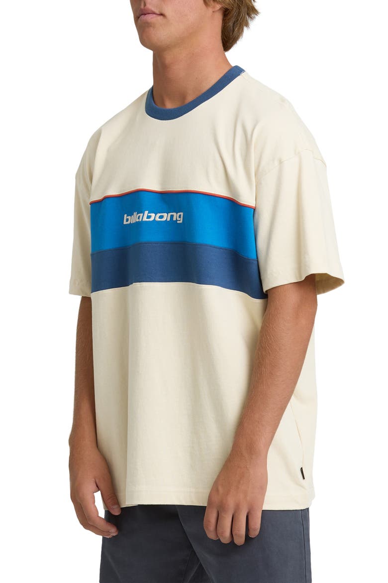 Simulator Chest Stripe Cotton T-Shirt, Alternate, color, OATMEAL