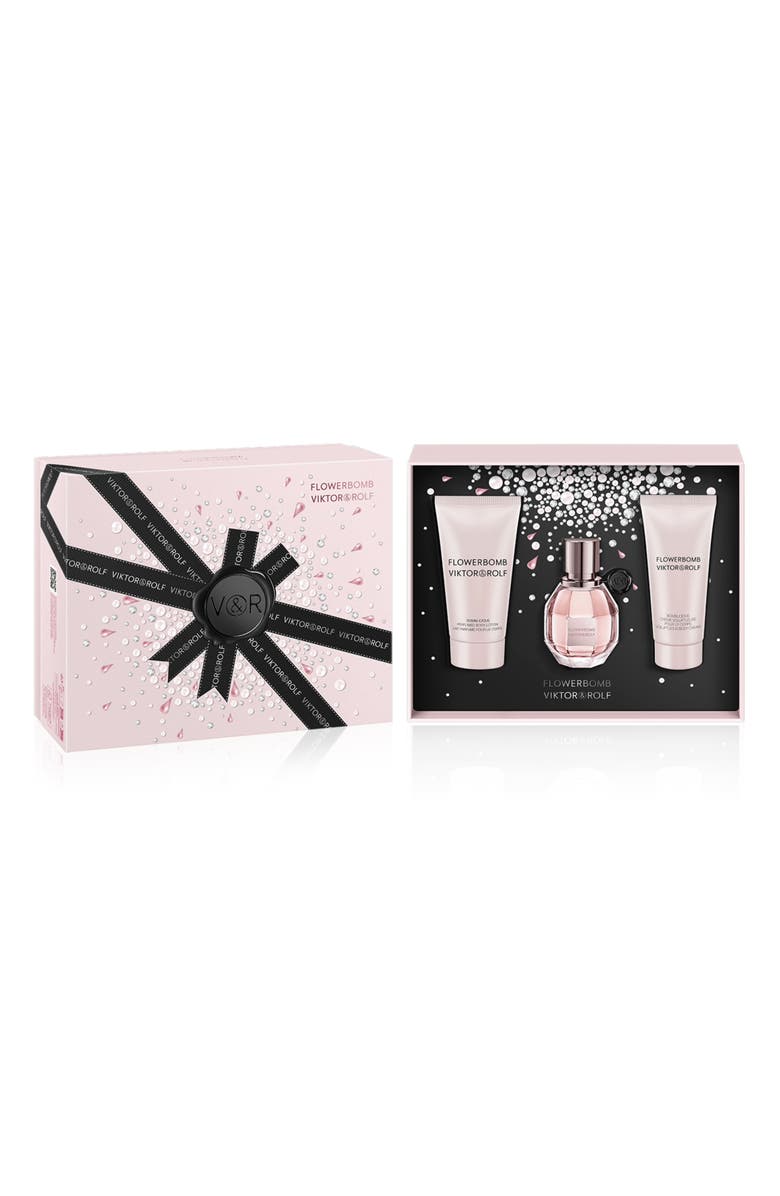Viktor&Rolf Flowerbomb 3-Piece Fragrance Gift Set $131 Value, Main, color, 