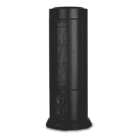 18 in. Oscillating Tower Heater w/ Thermostat