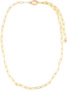 Panacea Oval Link Chain Necklace