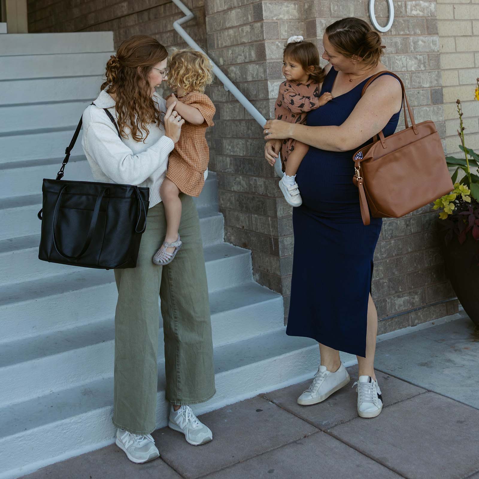 Parker Baby Co. Willow Tote, Alternate, color, Black