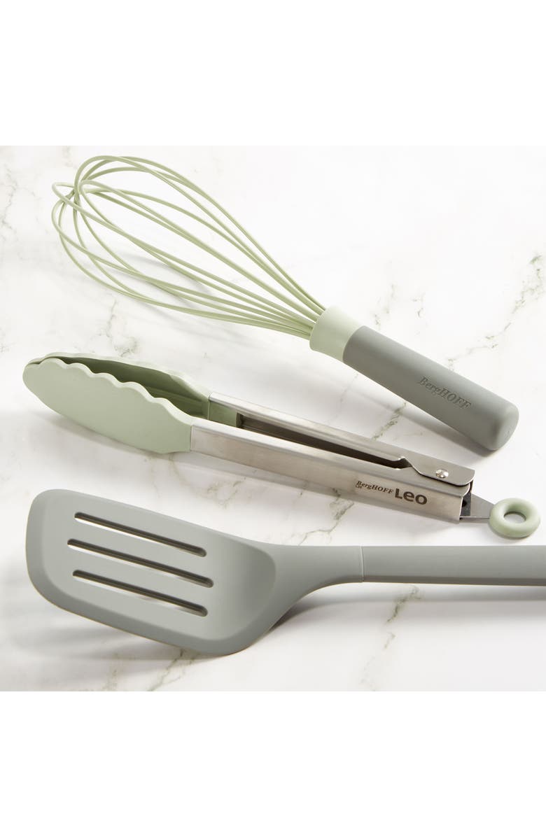 BergHOFF Leo Balance 3-Piece Utensil Set, Alternate, color, Green