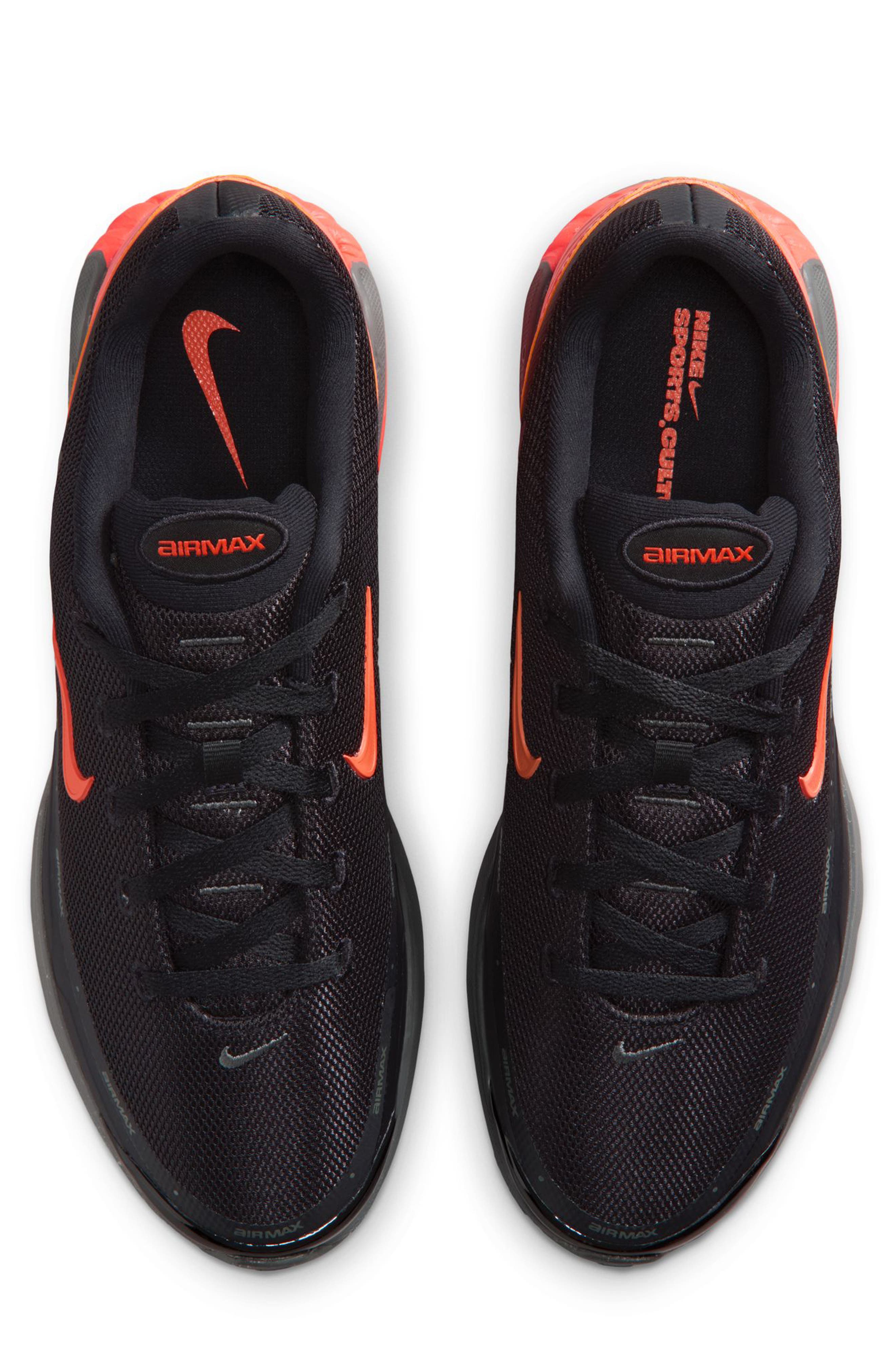 Air Max Bia Sneaker, Alternate, color, BLACK/ TURF ORANGE