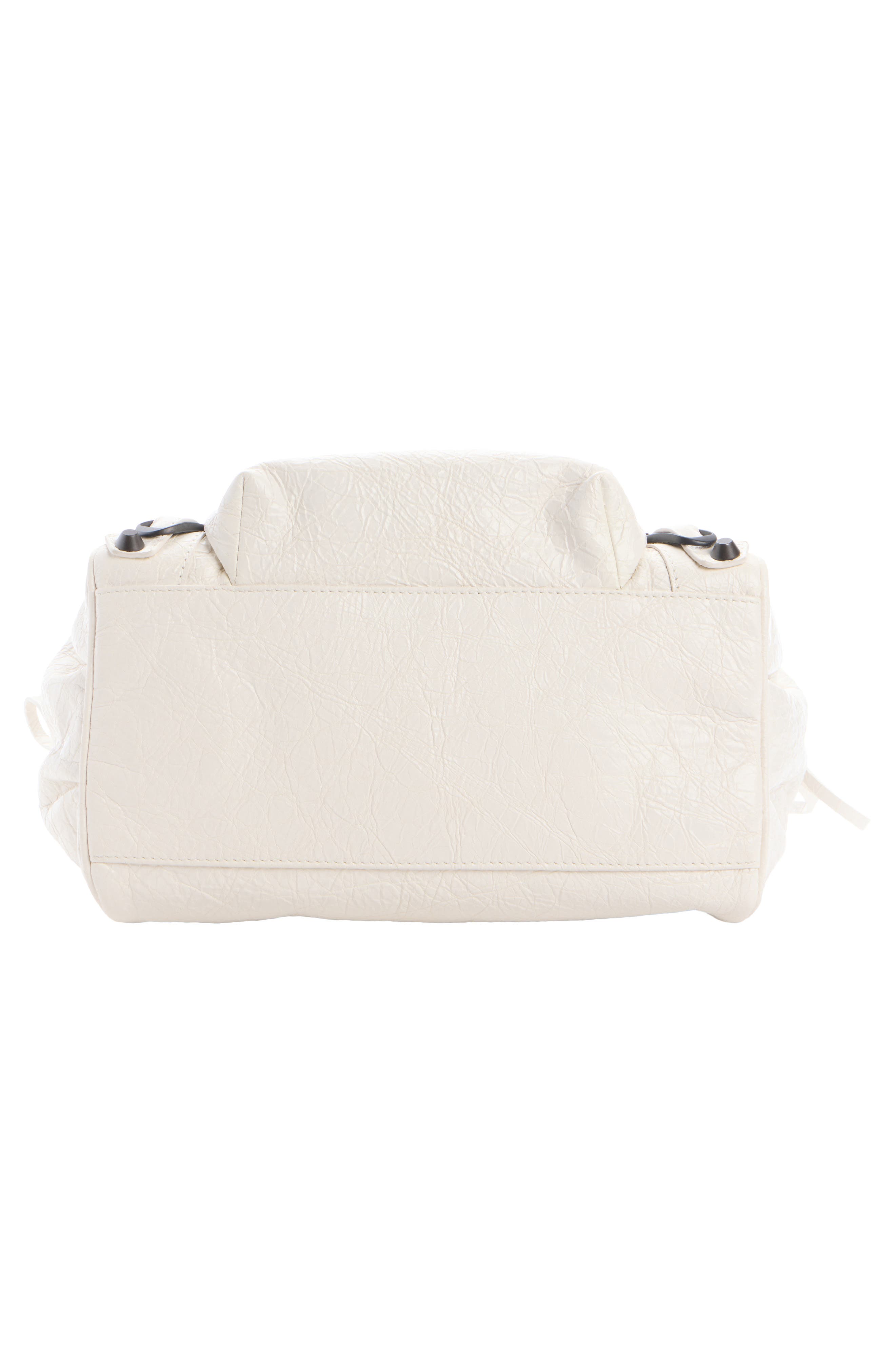 Small Le City Leather Bucket Bag, Alternate, color, 9104 OFF WHITE