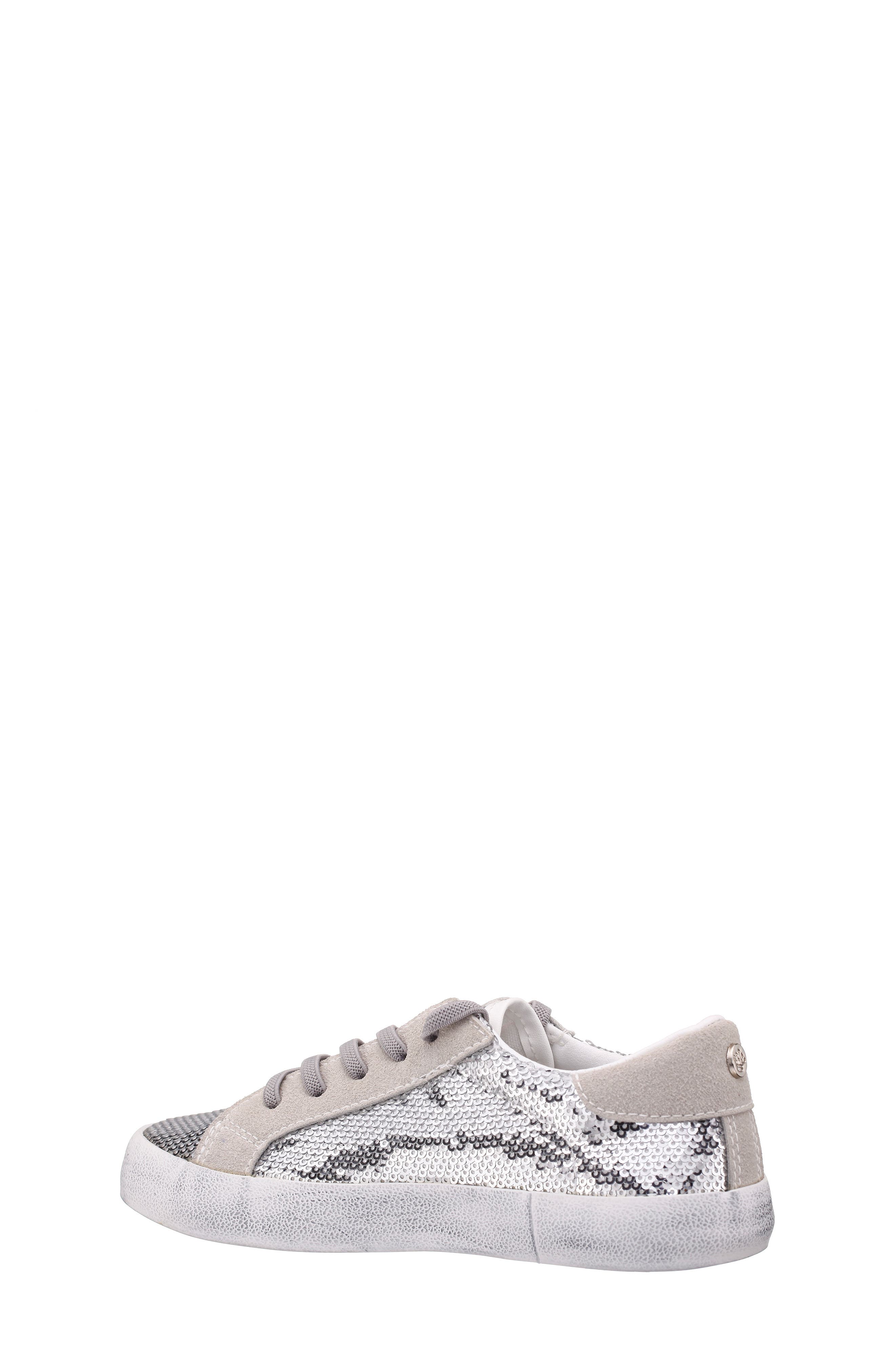 Nina Kids' Madelina Sequin Slip-On Sneaker, Alternate, color, 