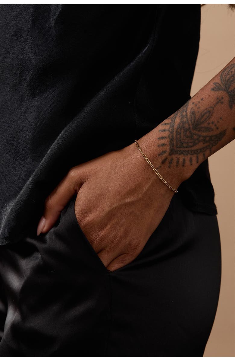 Set & Stones Rylan Chain Bracelet, Alternate, color, Gold