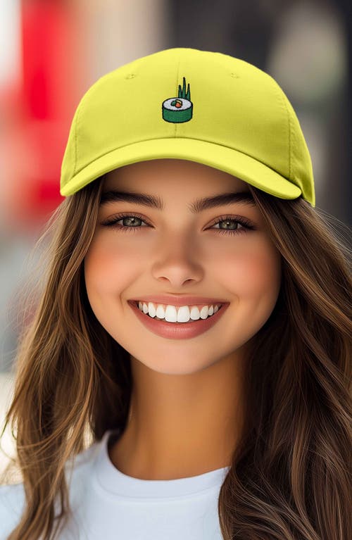 DALIX DALIX SUSHI ROLL EMBROIDERED DAD HAT 