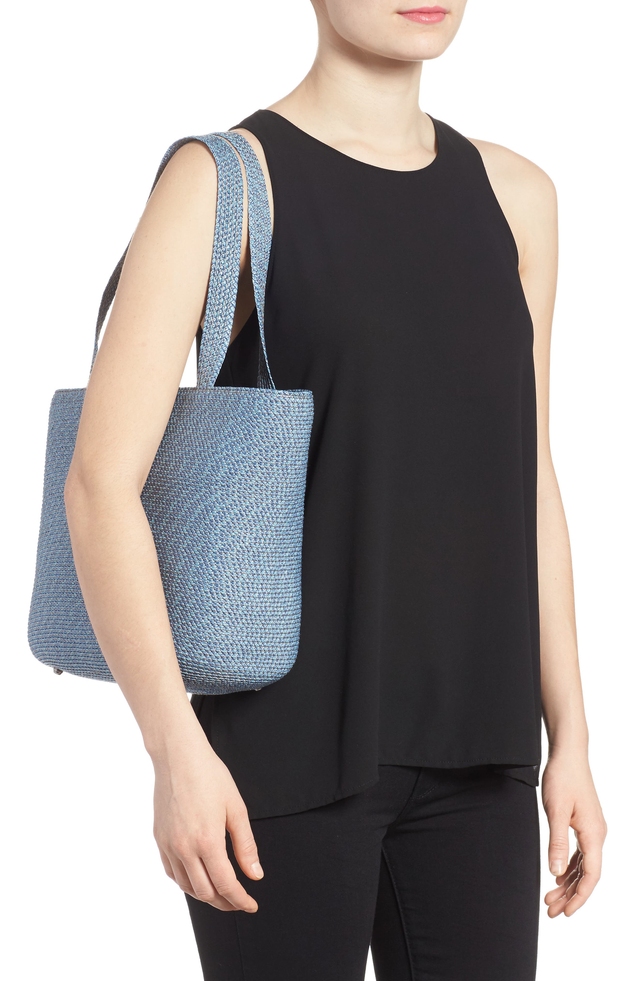 Squishee® Tote, Alternate, color, DENIM
