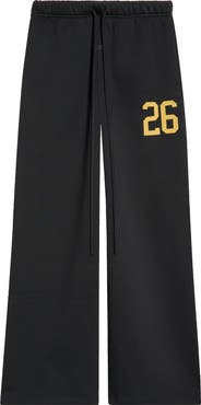 Fear of God Essentials Lounge Core Fleece Wide Leg Sweatpants