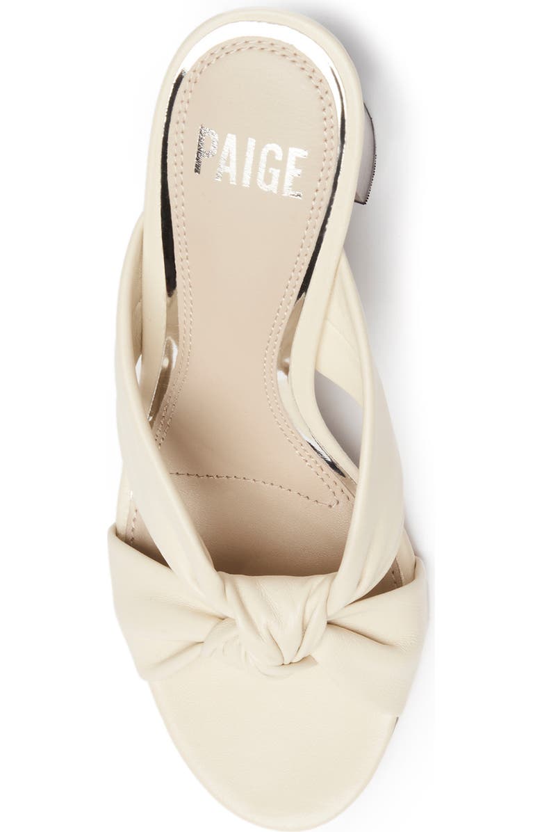 PAIGE Sabina Sandal, Alternate, color, Bone