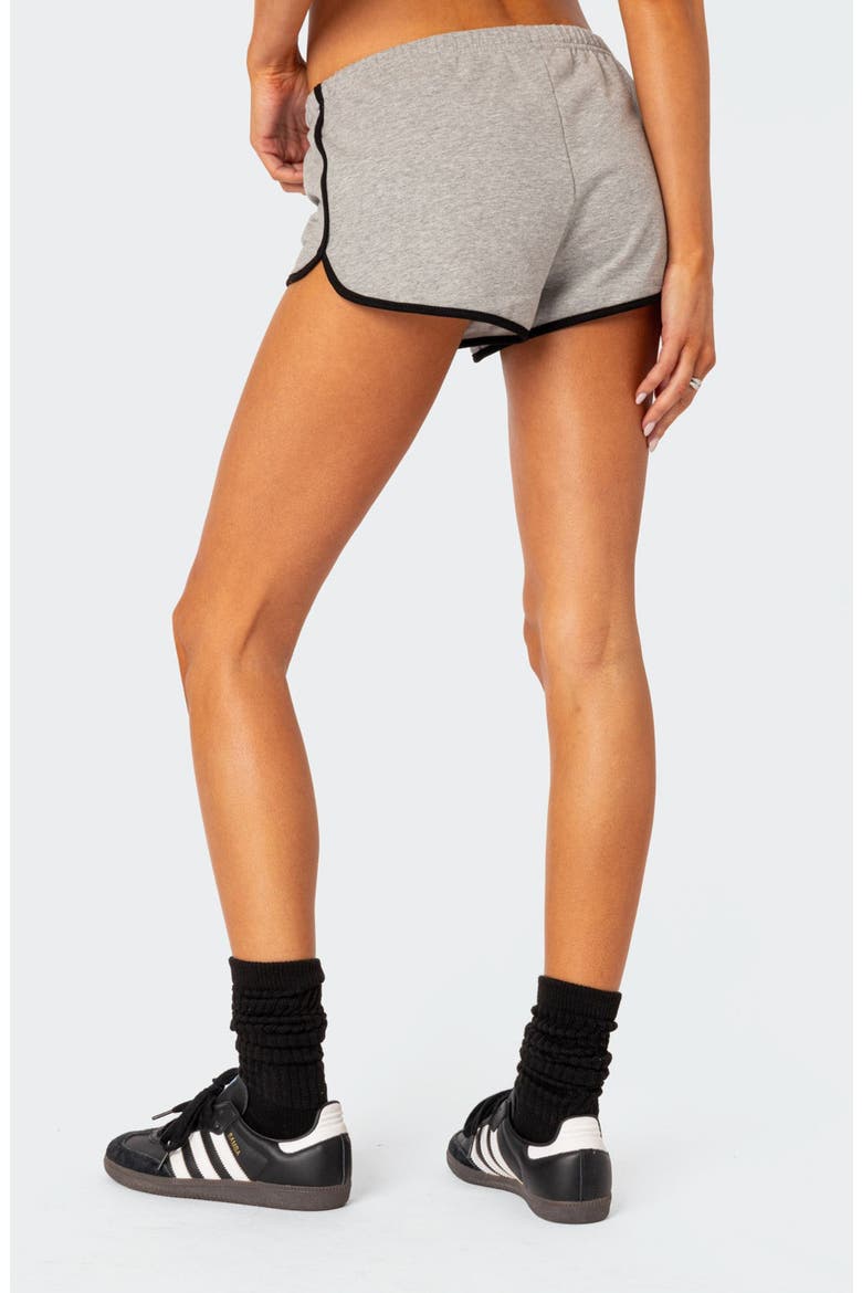 Kenedy Stretch Cotton Sweat Shorts, Alternate, color, GRAY-MELANGE