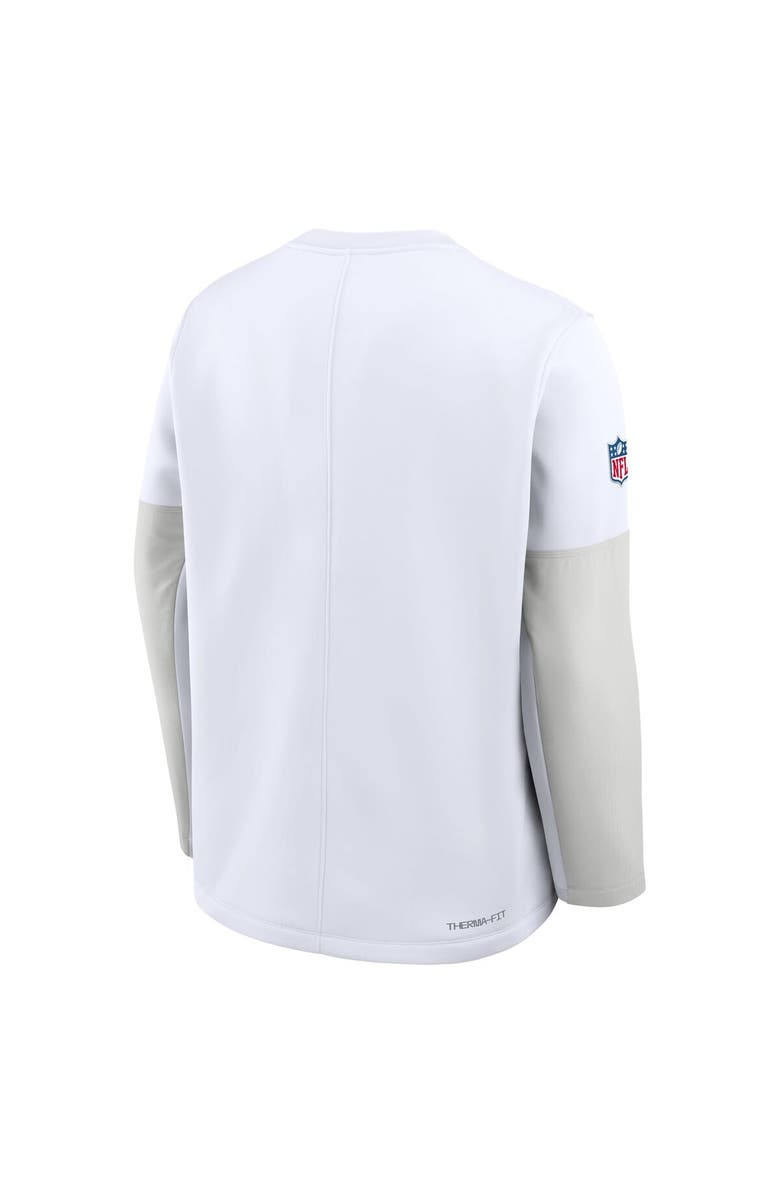 Nike Men's Nike White Dallas Cowboys Sideline Scripted to Win Performance Long Sleeve T-Shirt, Alternate, color, White