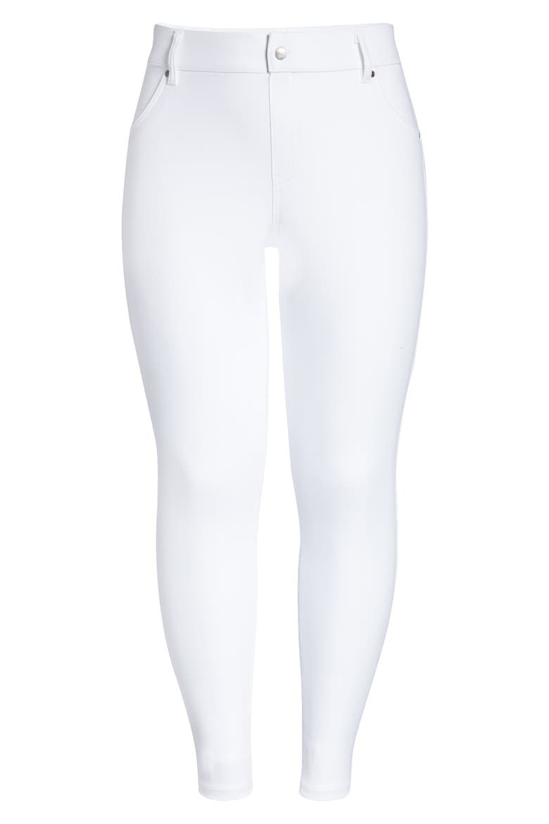 Ultrasoft Denim Leggings, Alternate, color, WHITE