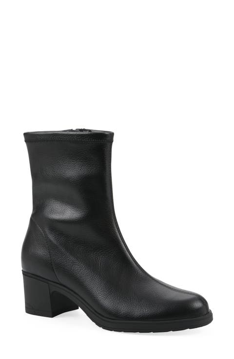 Huda Block Heel Bootie (Women)