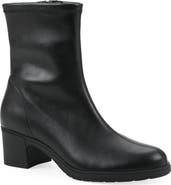 CLIFFS BY WHITE MOUNTAIN Huda Block Heel Bootie