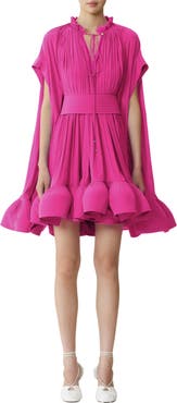 Lanvin Short Charmeuse Dress