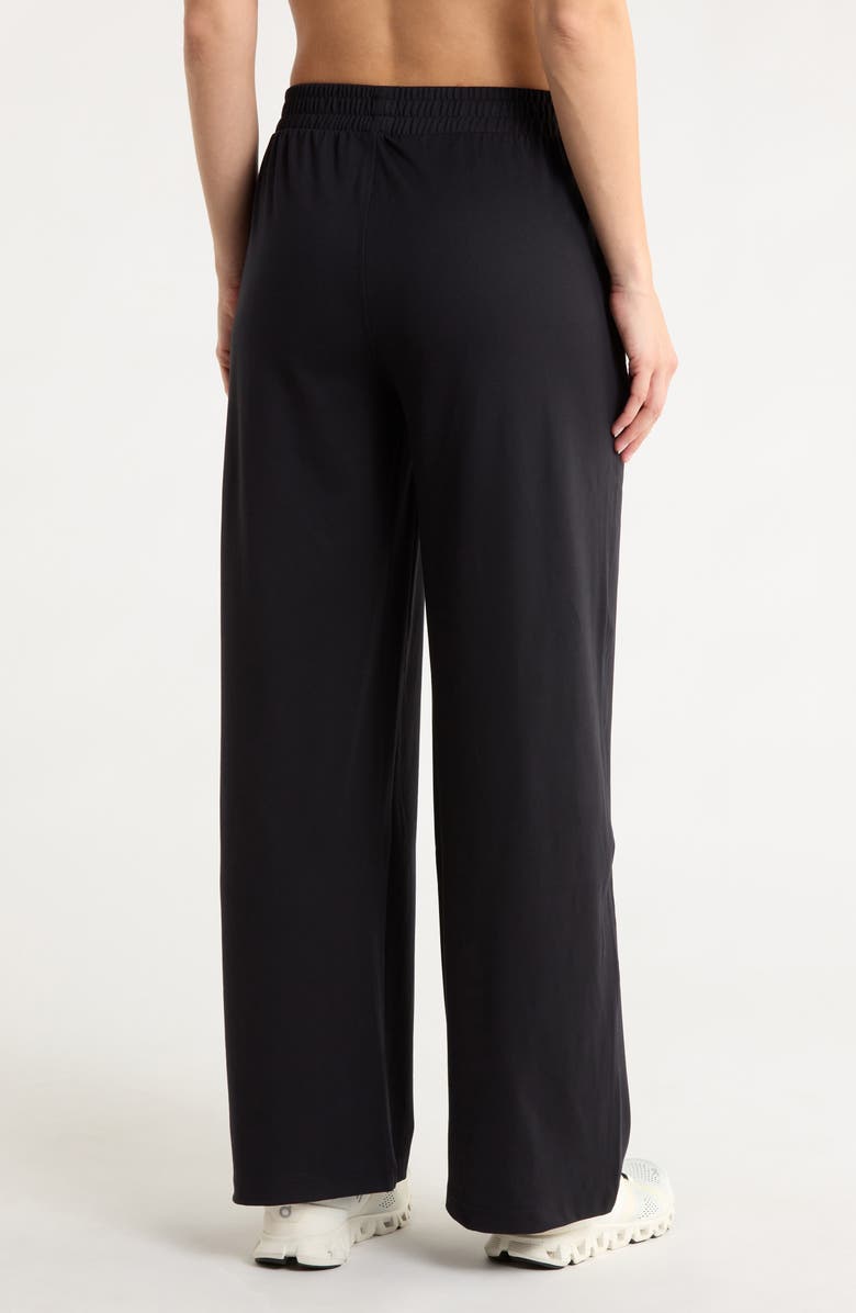 YOGALICIOUS Lux Avenue Wide Leg Pants, Alternate, color, Black