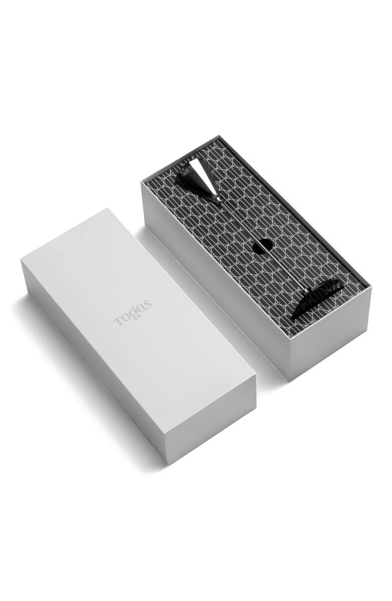 Togas Velisaro Candle holder, Alternate, color, Black