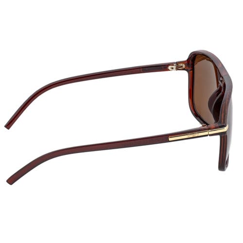 Simplify Reed Polarized Sunglasses In Brown/brown