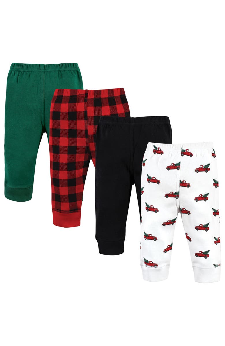 Hudson Baby Cotton Legwear for Every Body, Main, color, Christmas Tree Truck