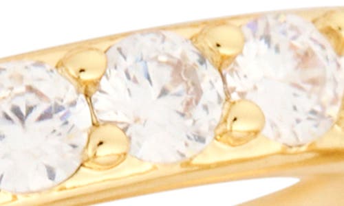 Nordstrom Rack Set Of 5 Cubic Zirconia Stackable Rings In Gold