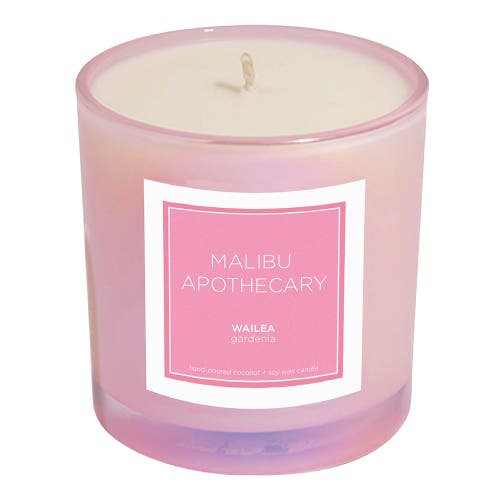 Malibu Apothecary Iridescent Pink Candle in Wailea  product