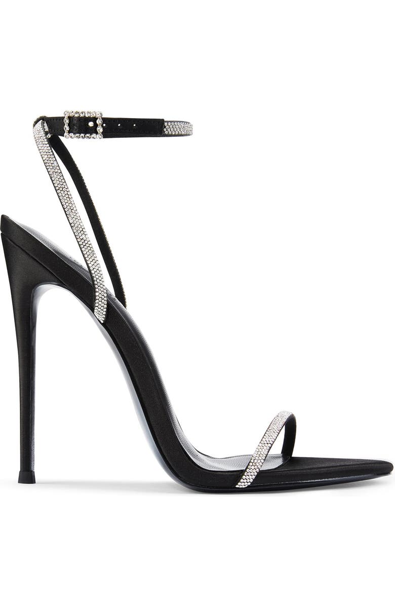 FEMME Niche Diamonds Sandal, Main, color, Black