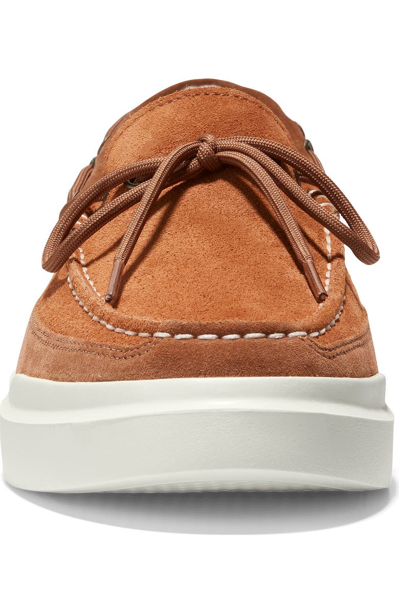 Cole Haan GrandPro Rally Faux Shearling Lined Moc Sneaker, Alternate, color,