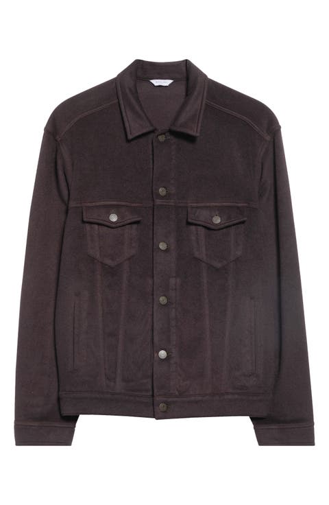 Cashmere Trucker Jacket