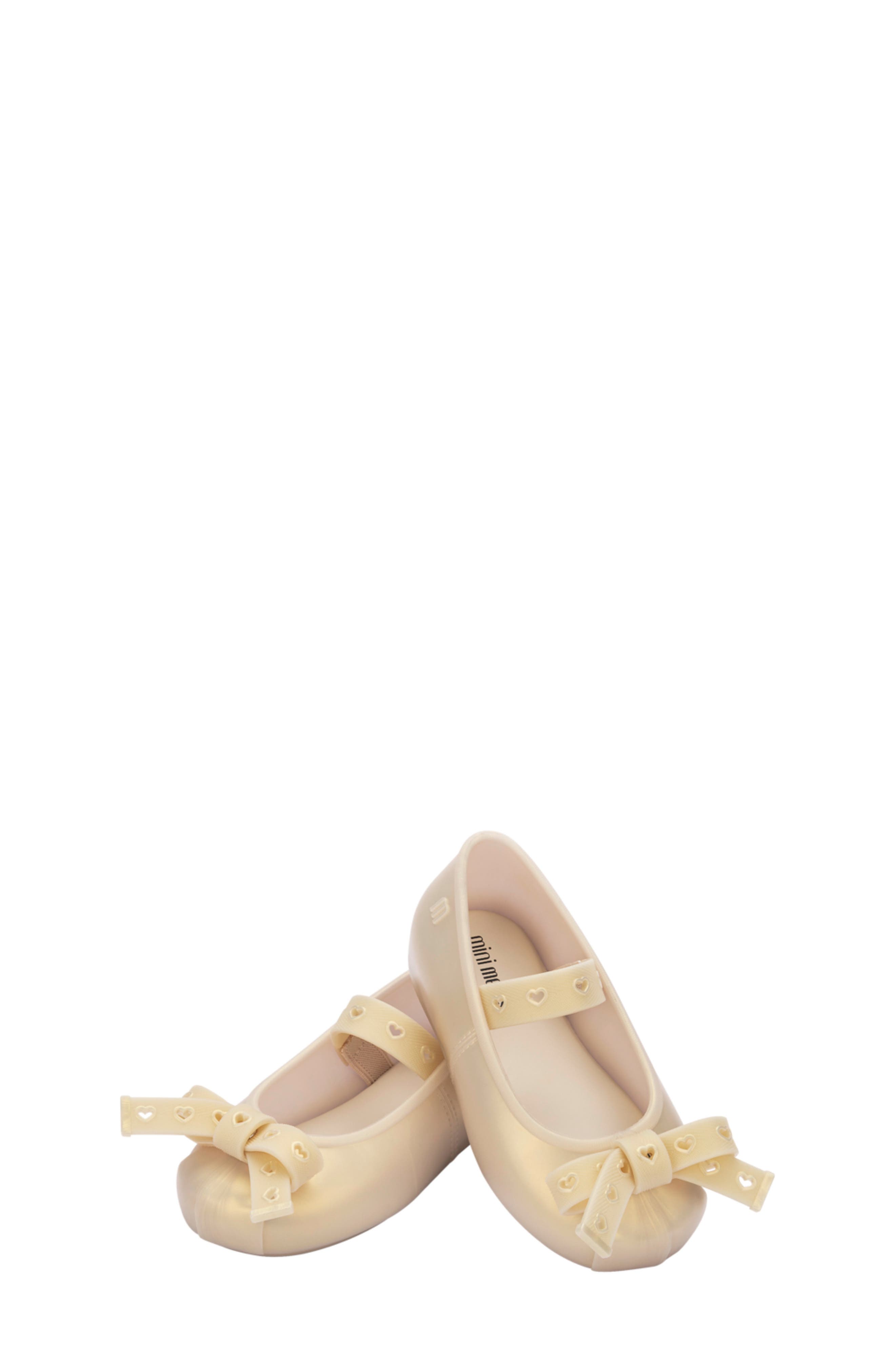 Kids' Mini Sophie Crush Mary Jane Flat, Alternate, color, PEARLY BEIGE