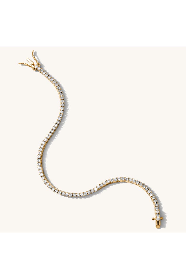 Everyday Tennis Bracelet, Main, color, White Topaz