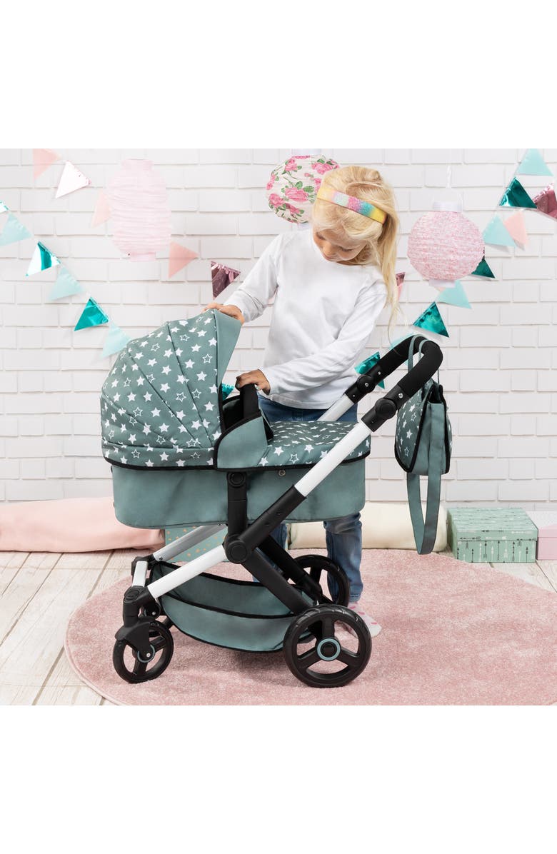 Bayer Design Pram Xeo Stars, For Dolls Up To 20", Alternate, color, Multicolored