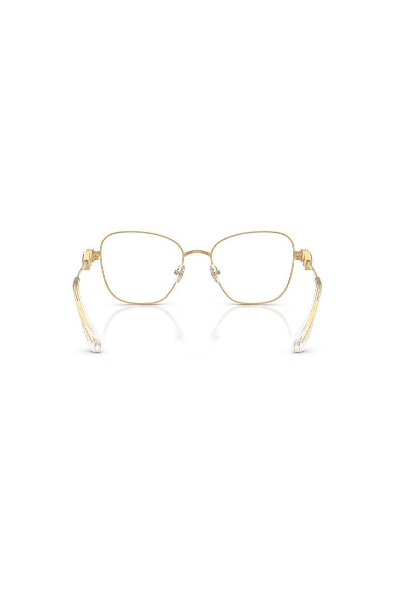 52mm Irregular optical glasses, Alternate, color, Gold/ Multi