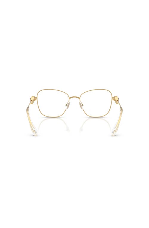 Swarovski 52mm Irregular Optical Glasses In Gold