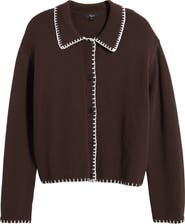 Rails Rayleen Collar Cotton Cardigan